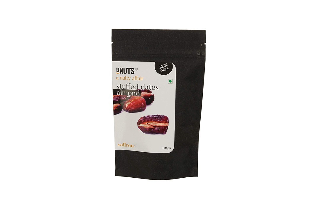 BNuts Stuffed Dates Almond    Pack  100 grams